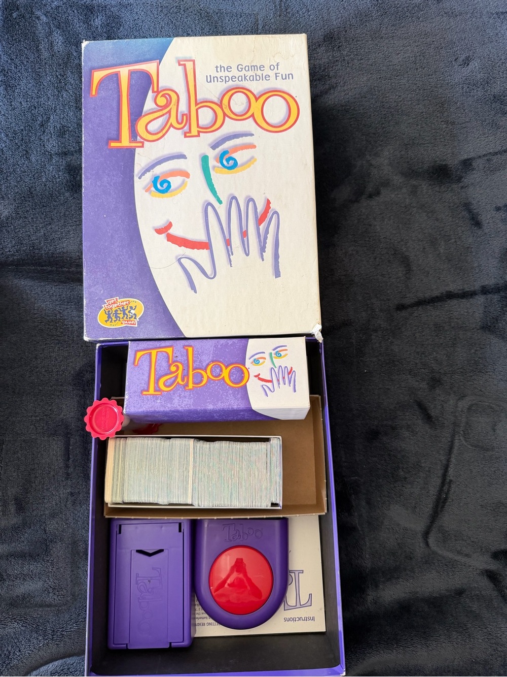 Taboo Kids Game – family Party Game